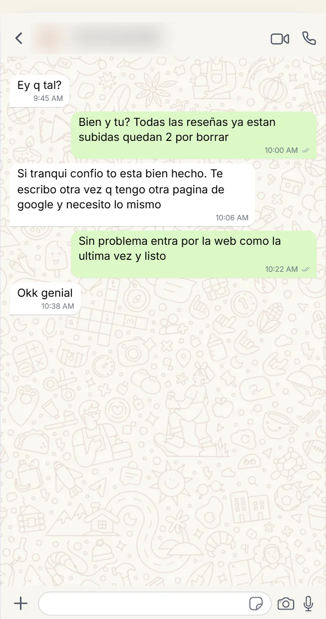 compra reseñas google