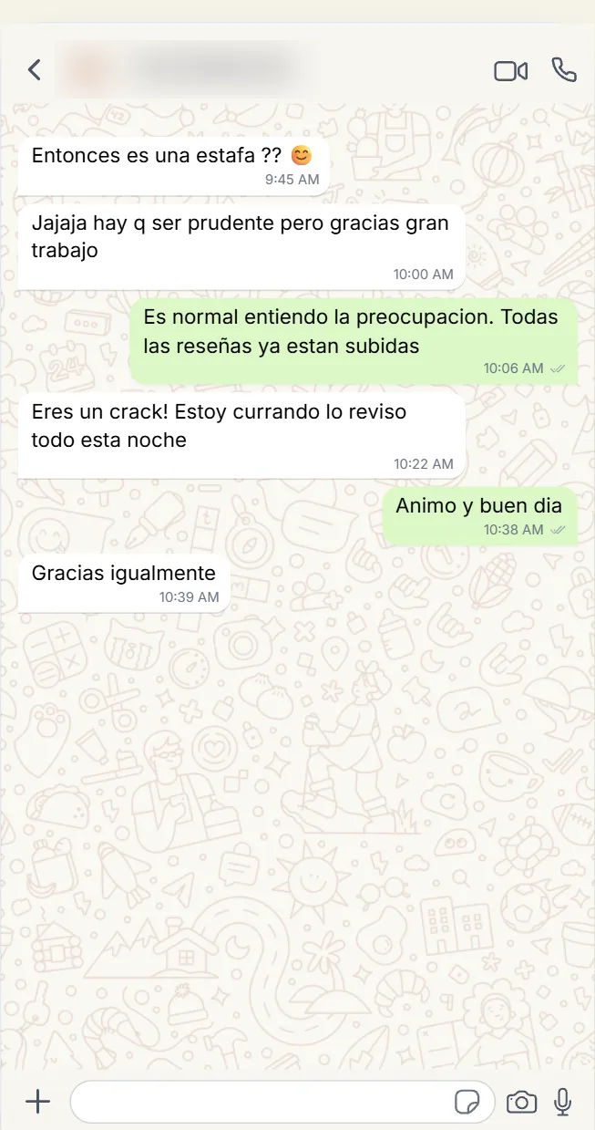 eliminar reseñas google
